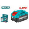 Bateria Litio TOTAL 20V 6AH TFBLI2060